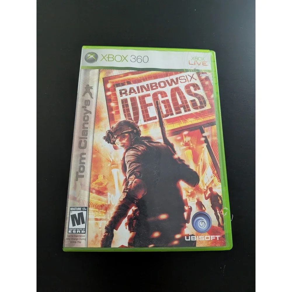 Tom Clancy's: Rainbow Six Vegas (Microsoft Xbox‎ 360, 2006) No Manual